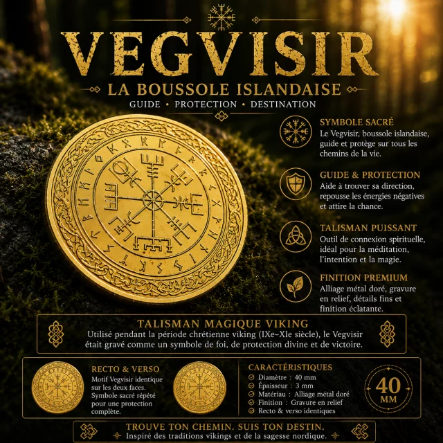 Médaille boussole
