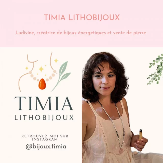 Timia Lithobijoux – Bijoux énergétiques faits main